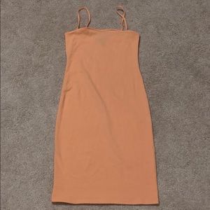 Cantaloupe color dress